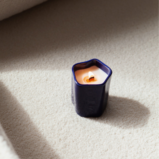 Ceramic scented candle - Amber