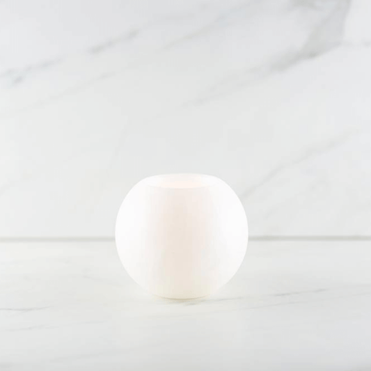 Alabaster tea-light holder Bella