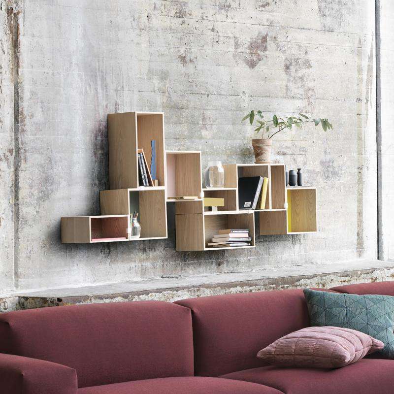 Stacked Mini gekleurde achterkant