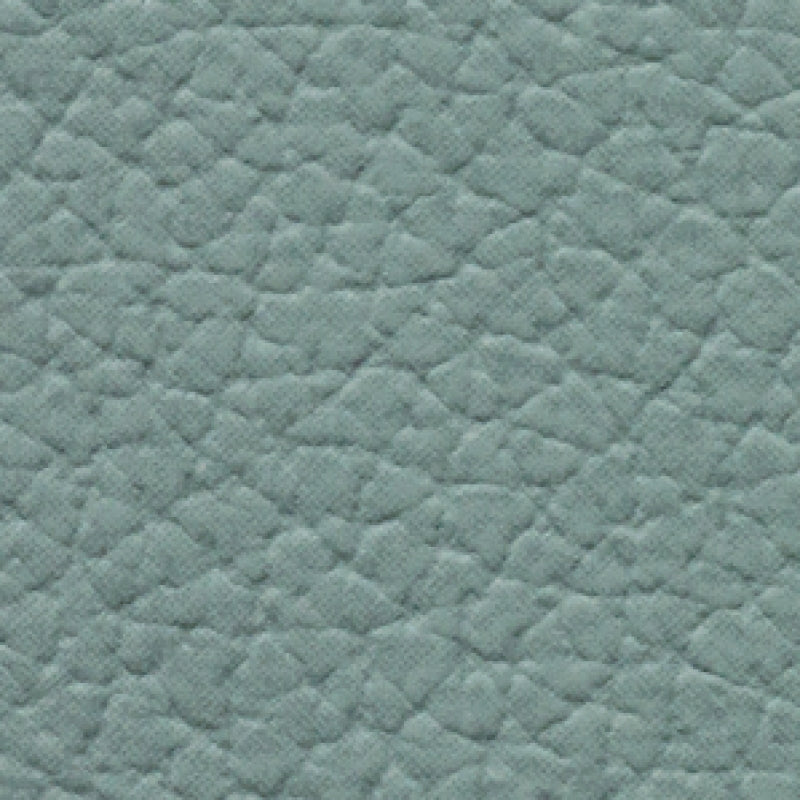 Glass mat circle pastel green leather nupo