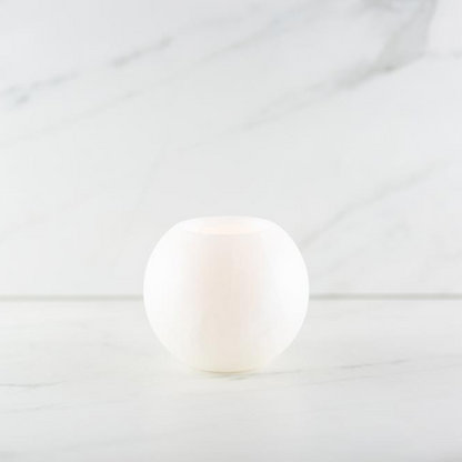 Alabaster tea-light holder Bella
