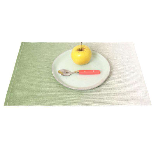 Present Time placemat ombre neon green