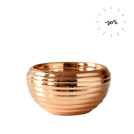 Louise roe Ruth Bowl metal copper