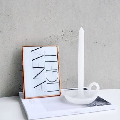 Ontwerpduo tallow candle white